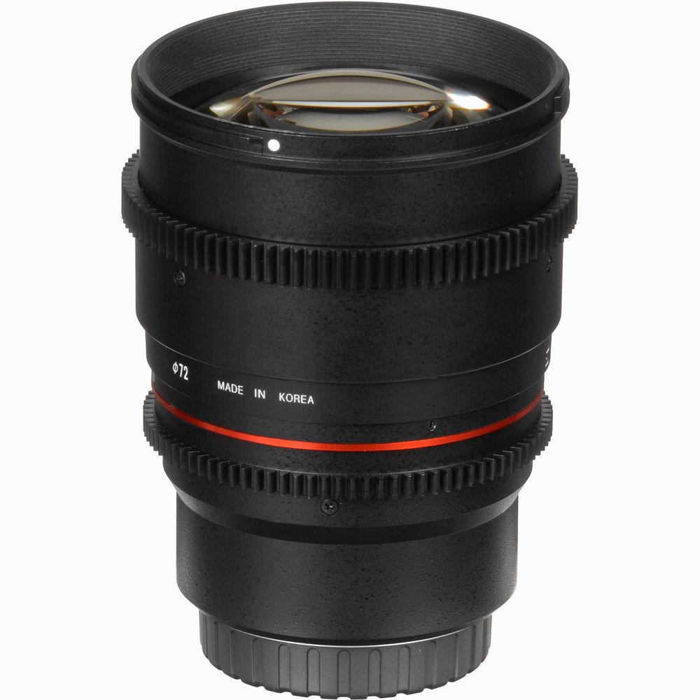 Rokinon 85mm T1.5 Cine Lens for Canon EF