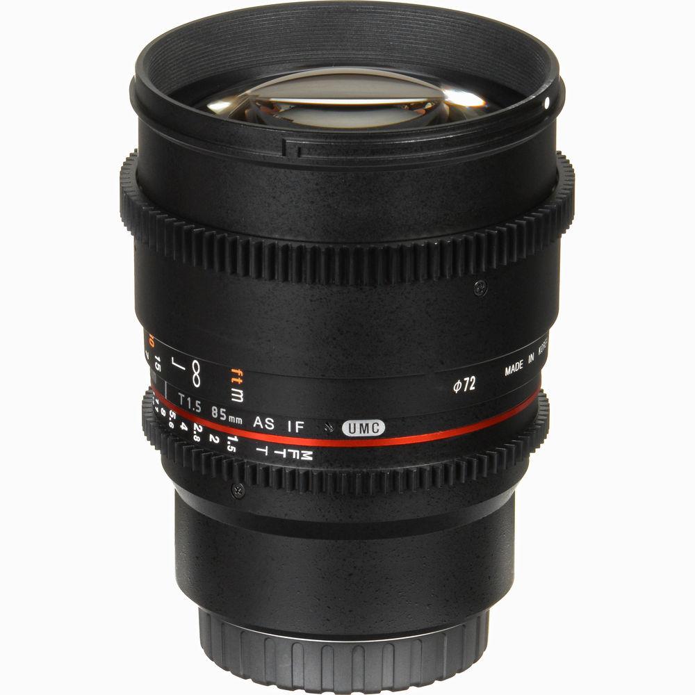 Rokinon 85mm T1.5 Cine Lens for Canon EF