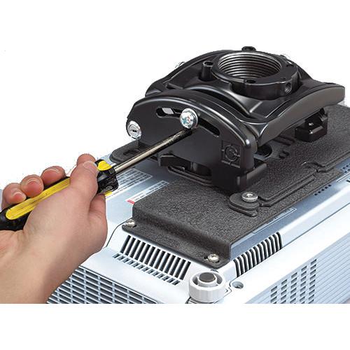Chief RPA Elite Ceiling Projector Mount and SLM304 Bracket with Keyed Locking