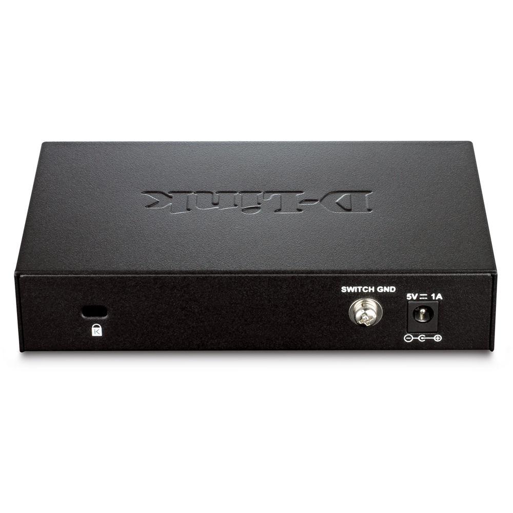 D-Link DGS-1100-05 EasySmart 5-Port Gigabit Switch