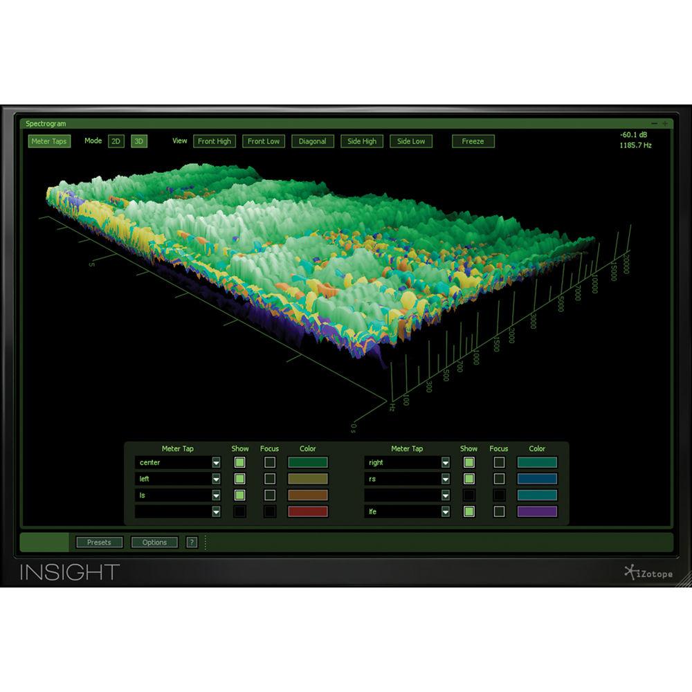 iZotope Insight - Metering Suite Plug-In for Post Production and Broadcast