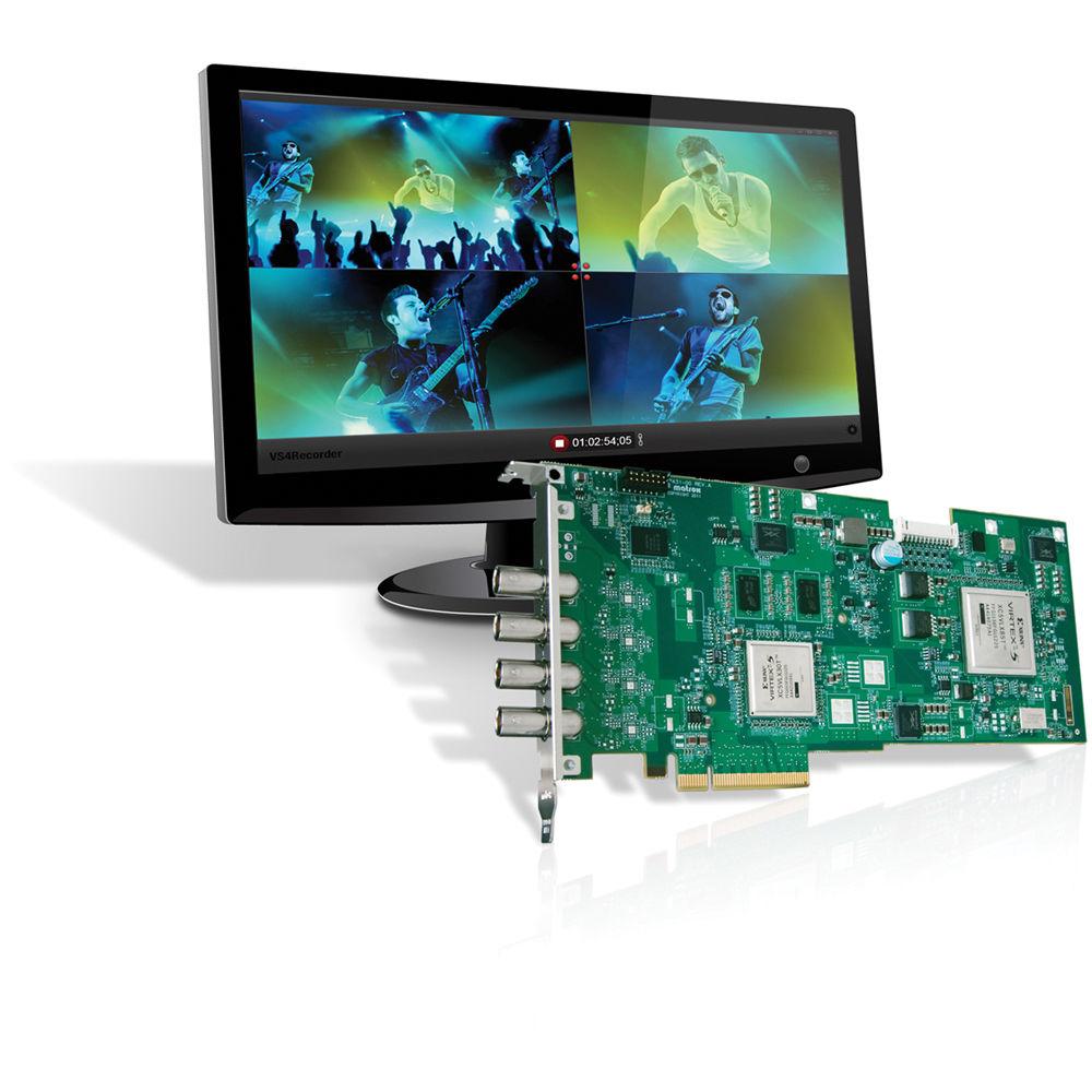 Matrox VS4 Quad HD Capture Card for Select Software