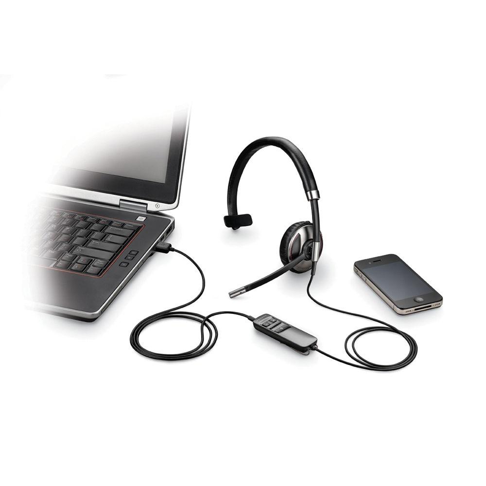 Plantronics Blackwire C710 Over-The-Head Monaural Headset for Unified Communication