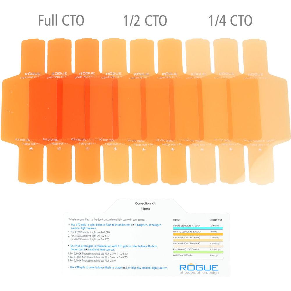 Rogue Photographic Design Rogue Flash Gels Color Correction Kit