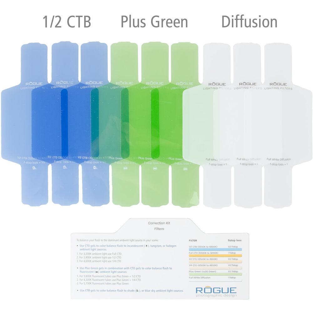 Rogue Photographic Design Rogue Flash Gels Color Correction Kit