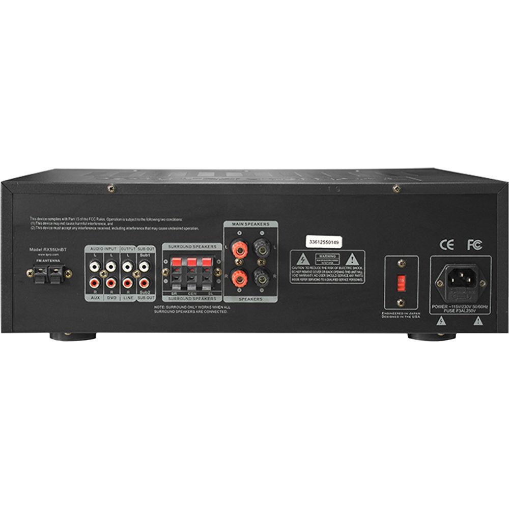 Technical Pro RX55UriBT Professional Receiver with USB and SD Card Inputs
