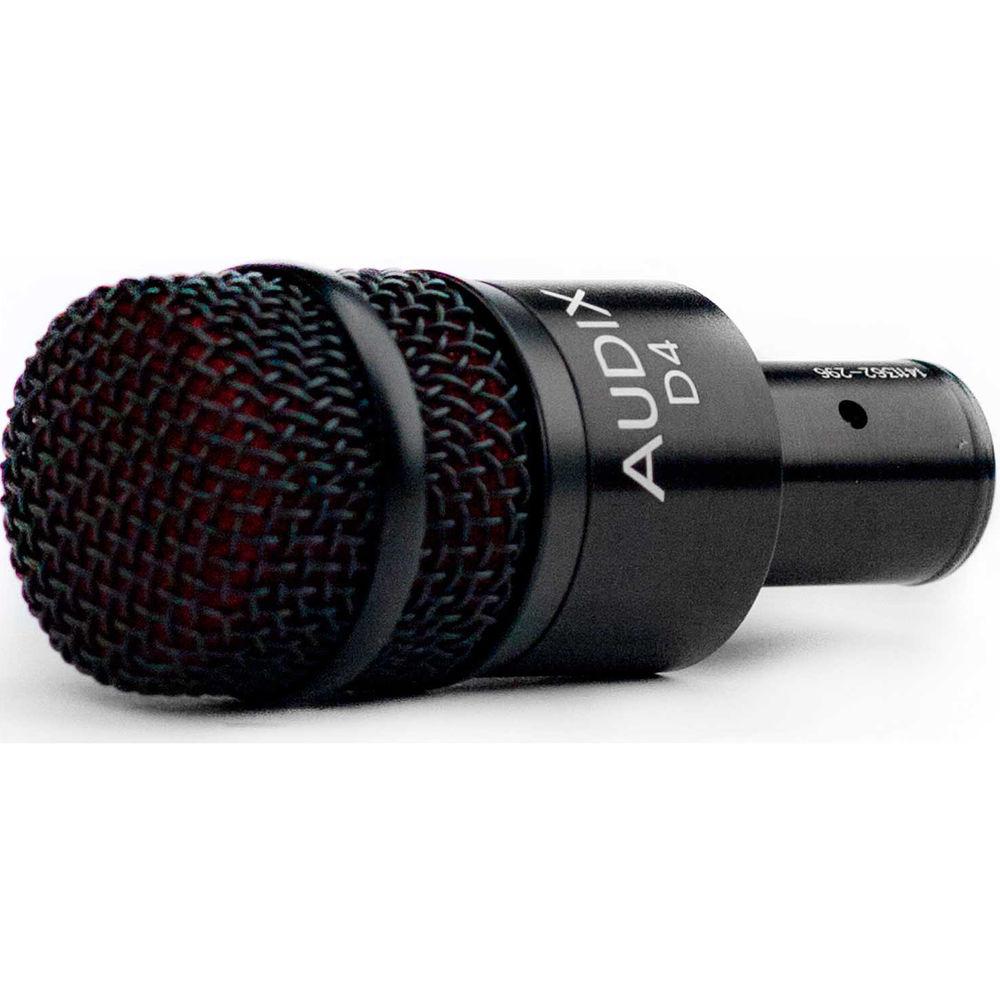 Audix D4 - Hypercardioid Dynamic Drum and Instrument Microphone