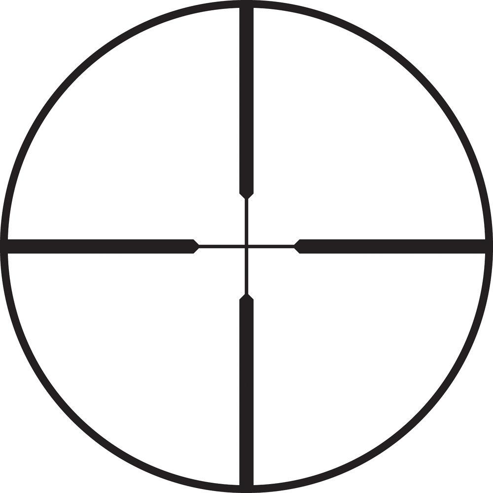 Leupold 4x28 FX-II Waterproof & Fogproof Riflescope with Duplex Reticle - Matte Black