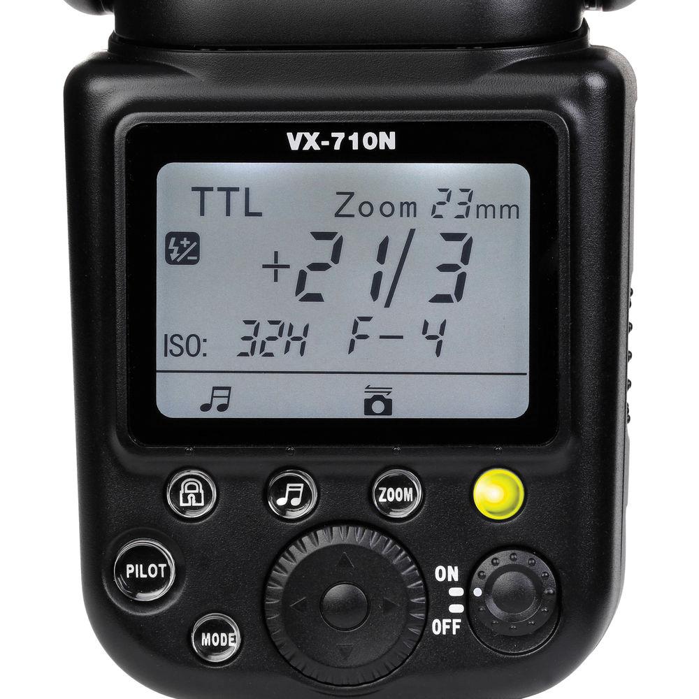 Bolt VX-710N TTL Flash for Nikon Cameras