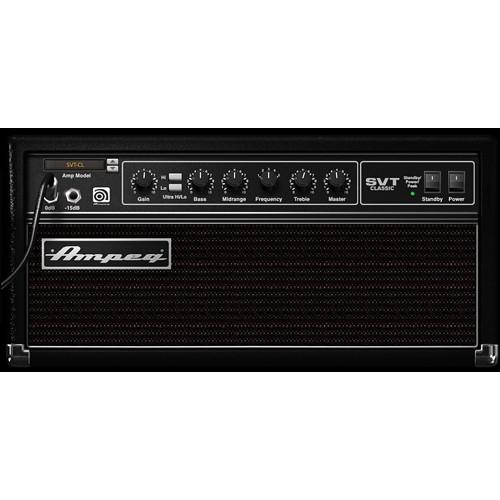 IK Multimedia Ampeg SVX - Bass Amplifier and Cabinet Emulation Software