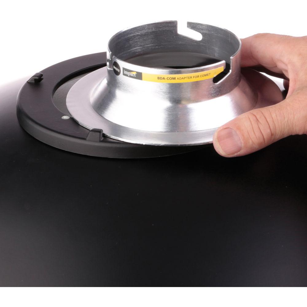Impact Beauty Dish Adapter for Comet & Impact LiteTrek Flash Heads