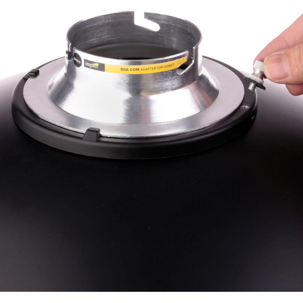 Impact Beauty Dish Adapter for Comet & Impact LiteTrek Flash Heads