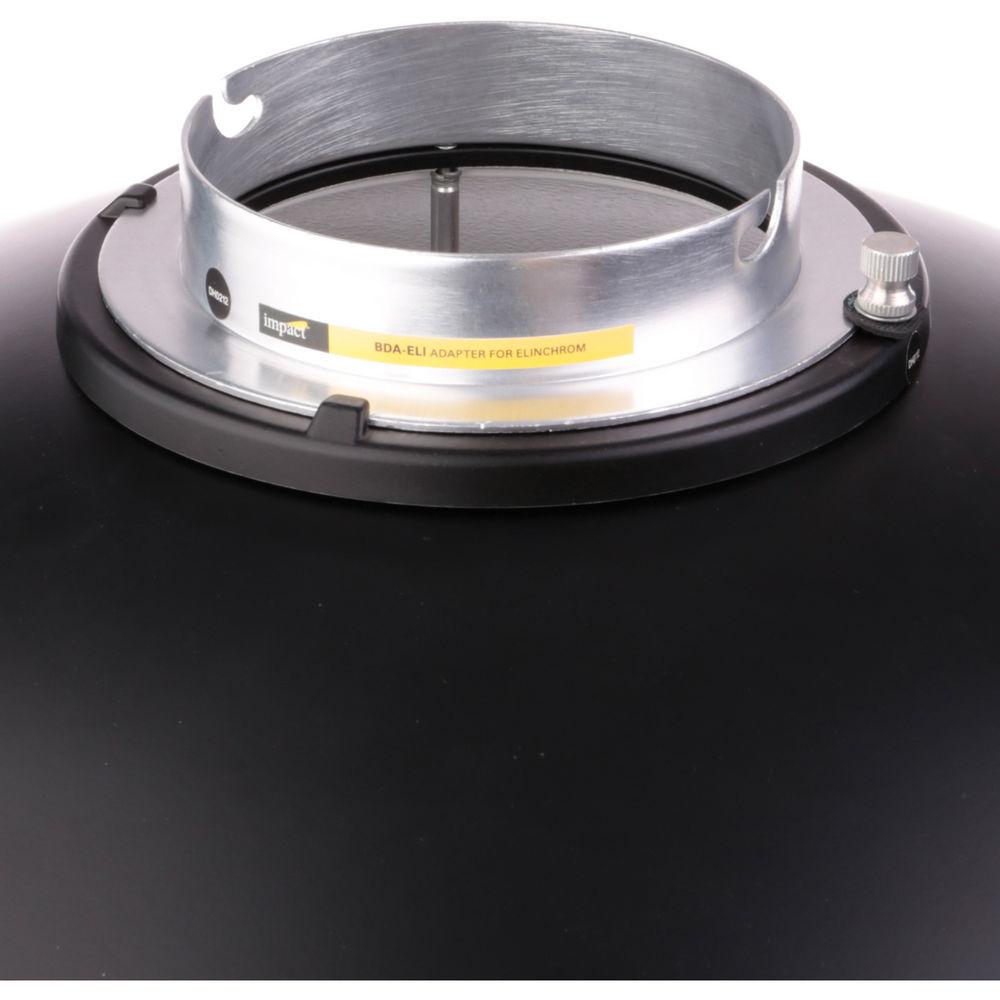 Impact Beauty Dish Adapter for Elinchrom, Impact EX, Calumet Genesis, Interfit EX Flash Heads