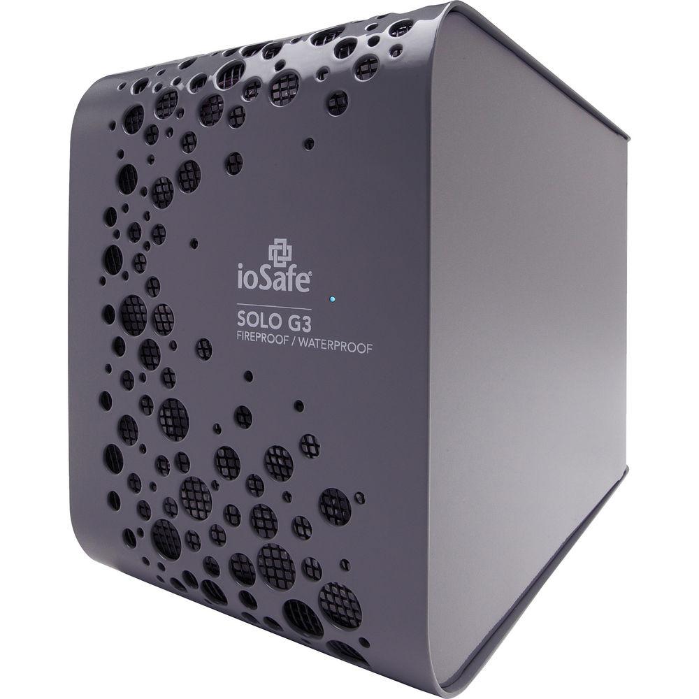 IoSafe 3TB Solo G3 USB 3.0 External Hard Drive