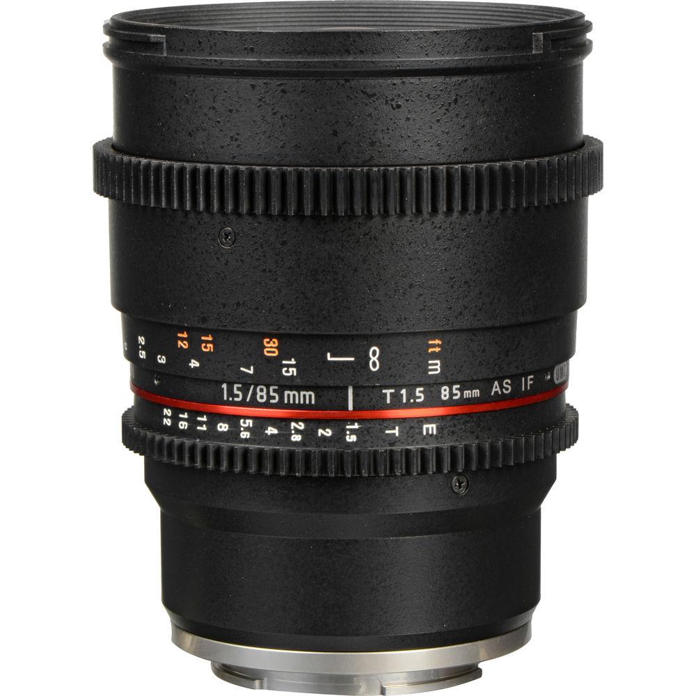 Rokinon 85mm T1.5 Cine Lens for Sony E
