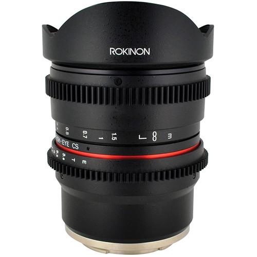 Rokinon 8mm T 3.8 Fisheye Cine Lens for Sony E