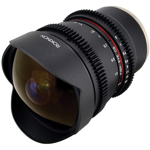 Rokinon 8mm T 3.8 Fisheye Cine Lens for Sony E