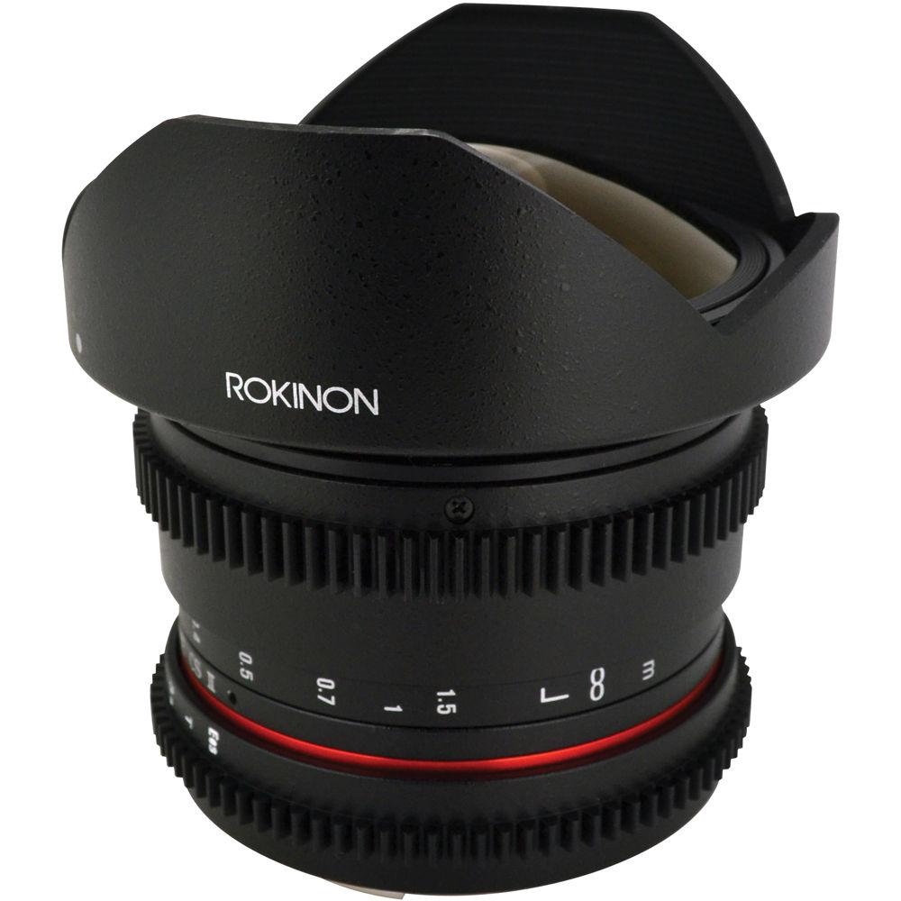 Rokinon 8mm T3.8 Cine UMC Fisheye CS II Lens for Nikon F Mount