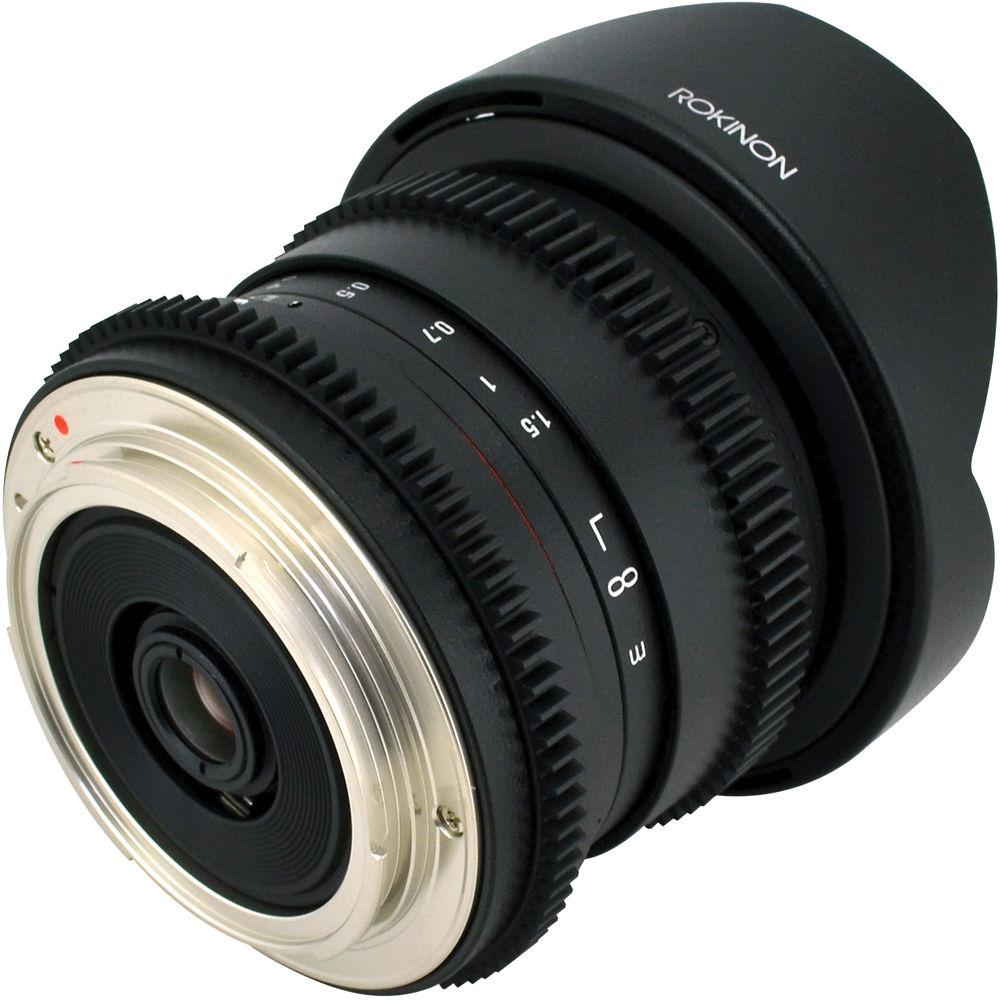 Rokinon 8mm T3.8 Cine UMC Fisheye CS II Lens for Nikon F Mount