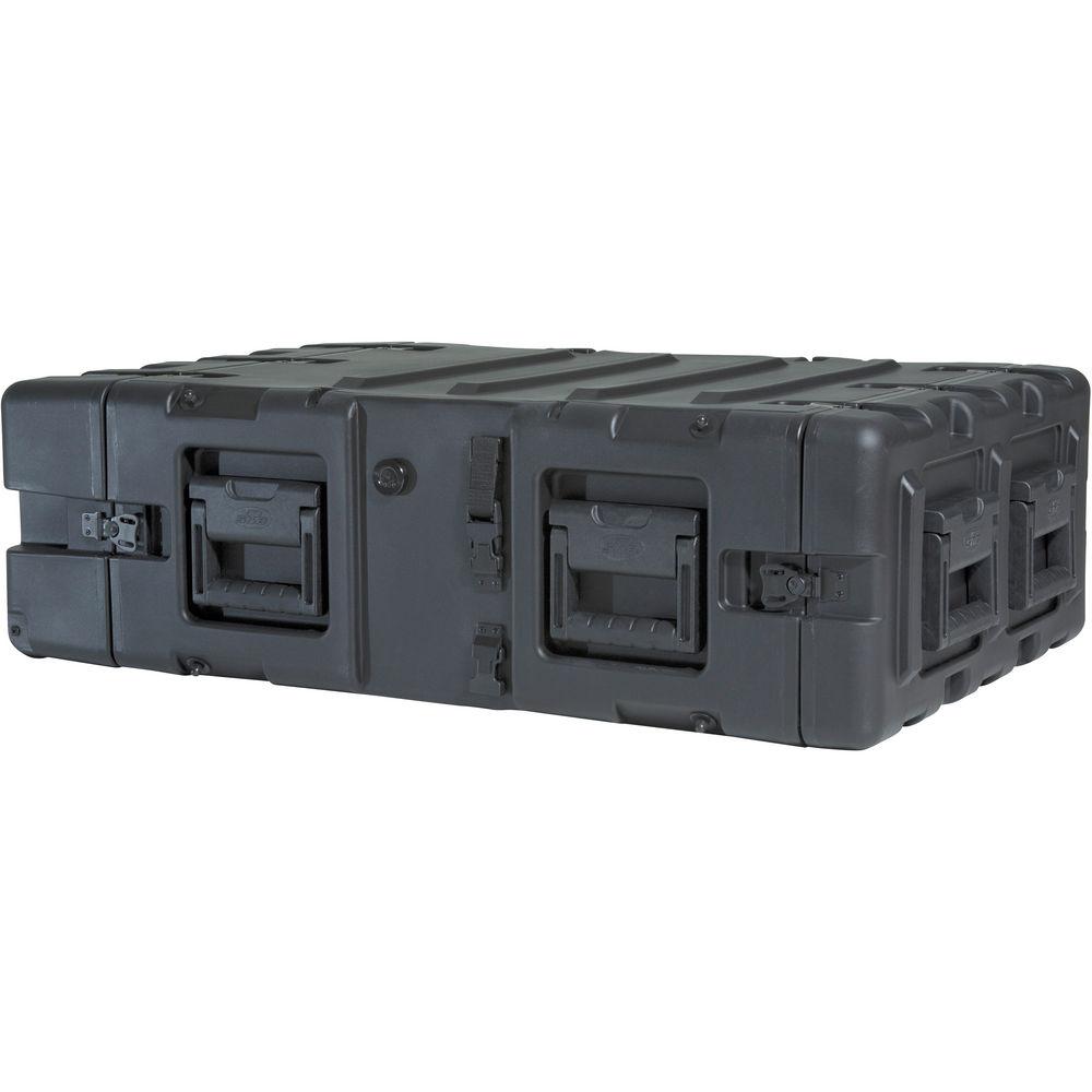 SKB 3RR-4U24-25B 4U Removable Shock Rack and Transport Case