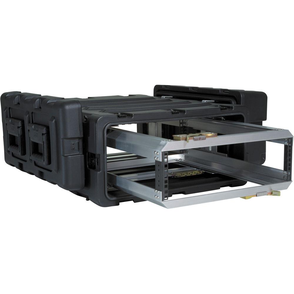 SKB 3RR-4U24-25B 4U Removable Shock Rack and Transport Case