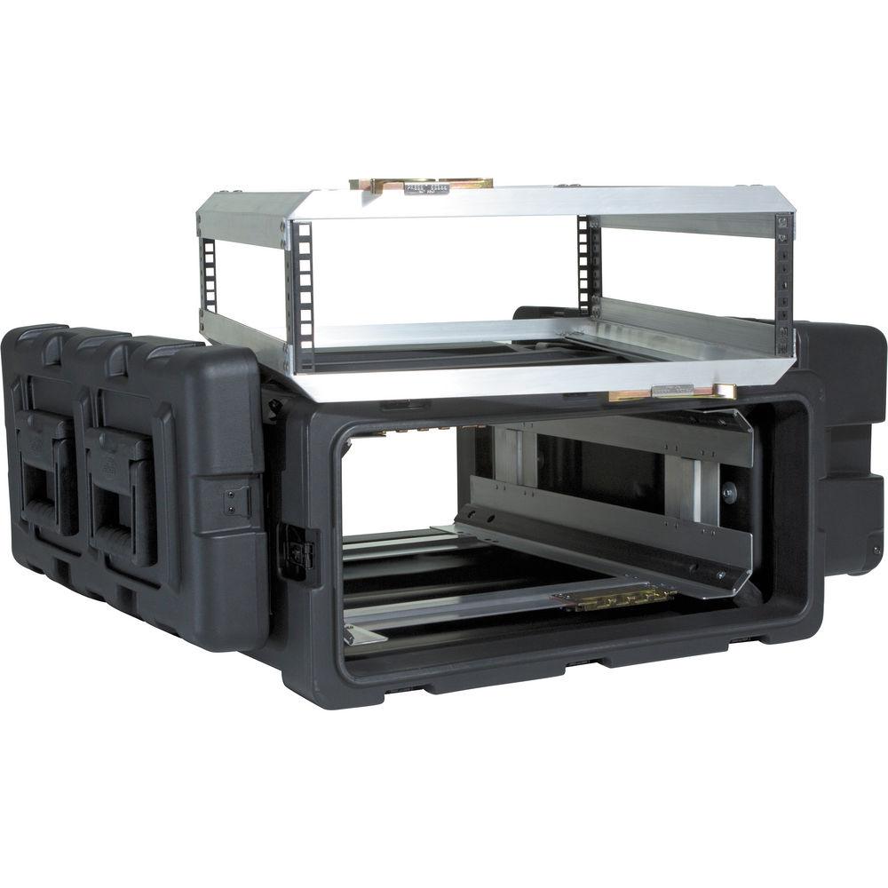 SKB 3RR-4U24-25B 4U Removable Shock Rack and Transport Case