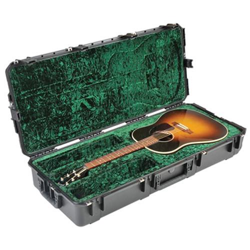 SKB iSeries Waterproof Acoustic Guitar Case with Wheels