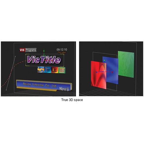 VisTitle 2.0 3D Title Effects Plug-In for EDIUS 6.0 and Higher