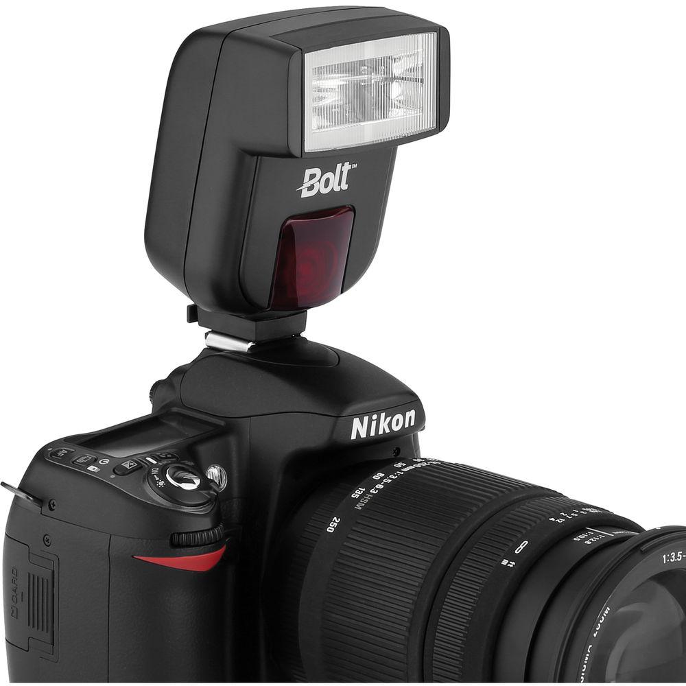 Bolt VS-260N Compact On-Camera Flash for Nikon Cameras