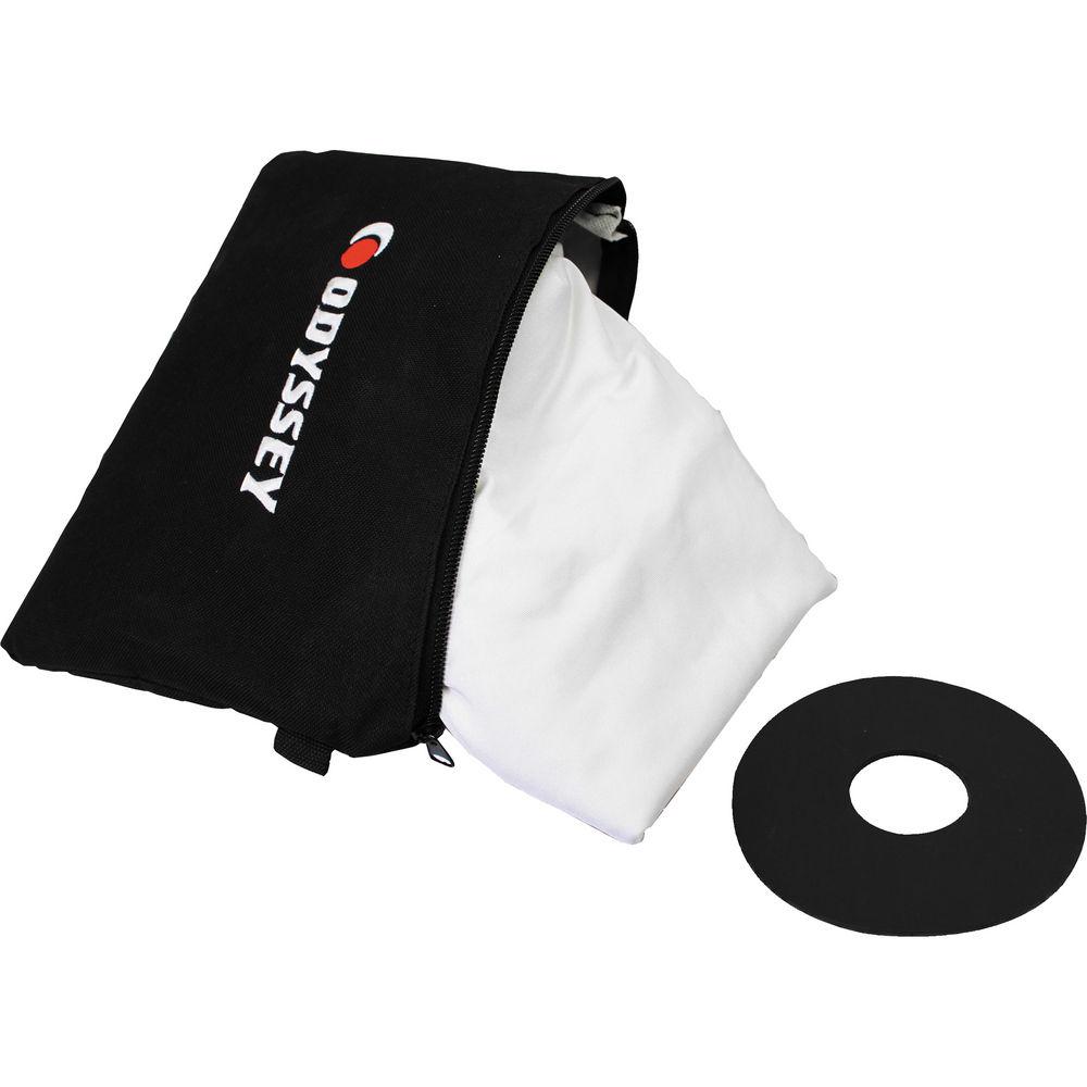 Odyssey Innovative Designs SWLTPS-WHT-C Scrim Werks 360° Tripod Stand Slip Screen with O-Clamp