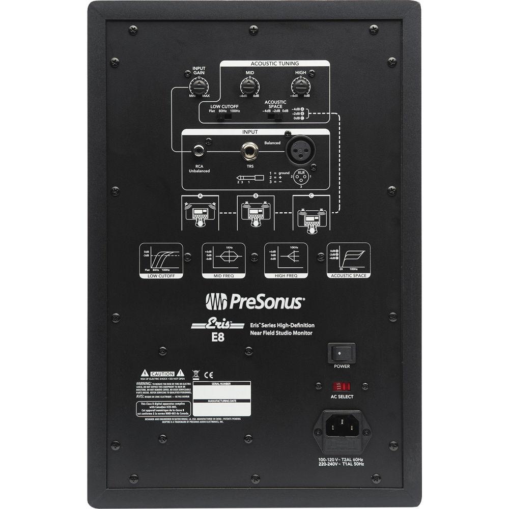 PreSonus Eris E8 Two-Way Active 8" Studio Monitor