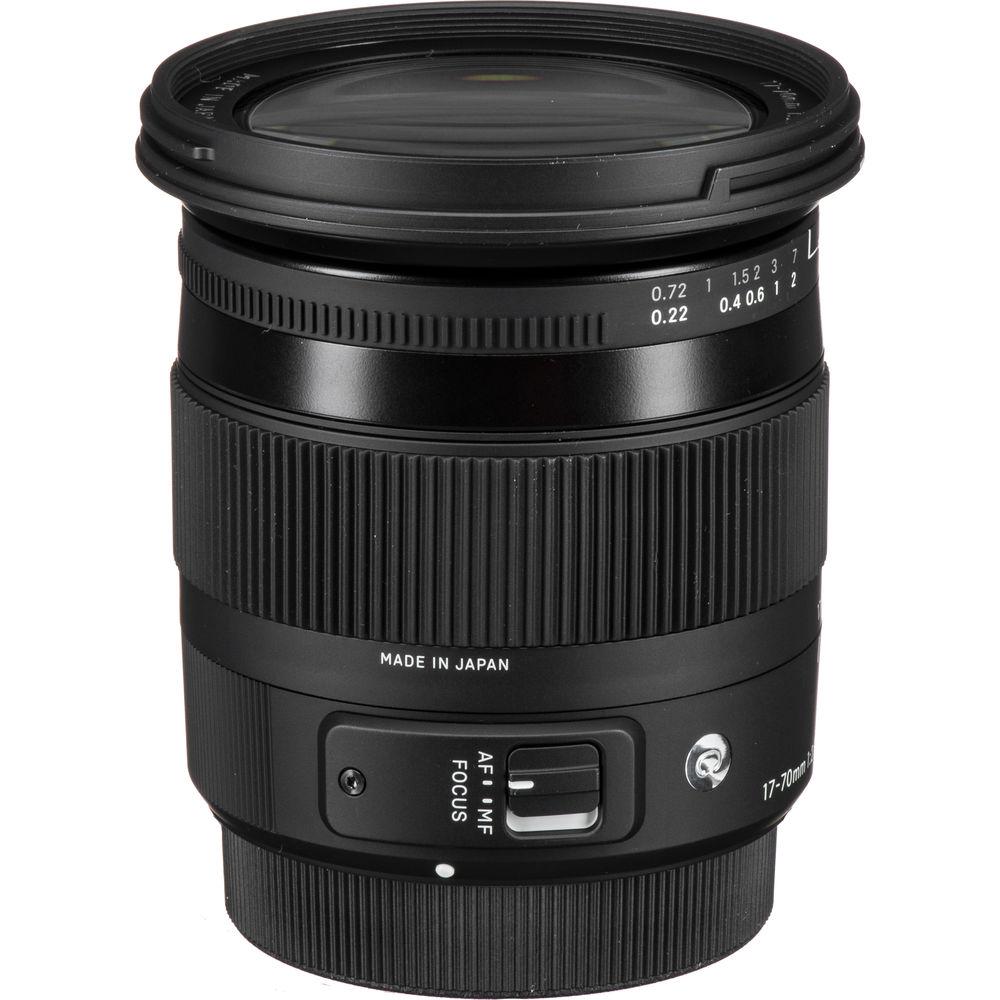 Sigma 17-70mm f 2.8-4 DC Macro OS HSM Lens for Canon