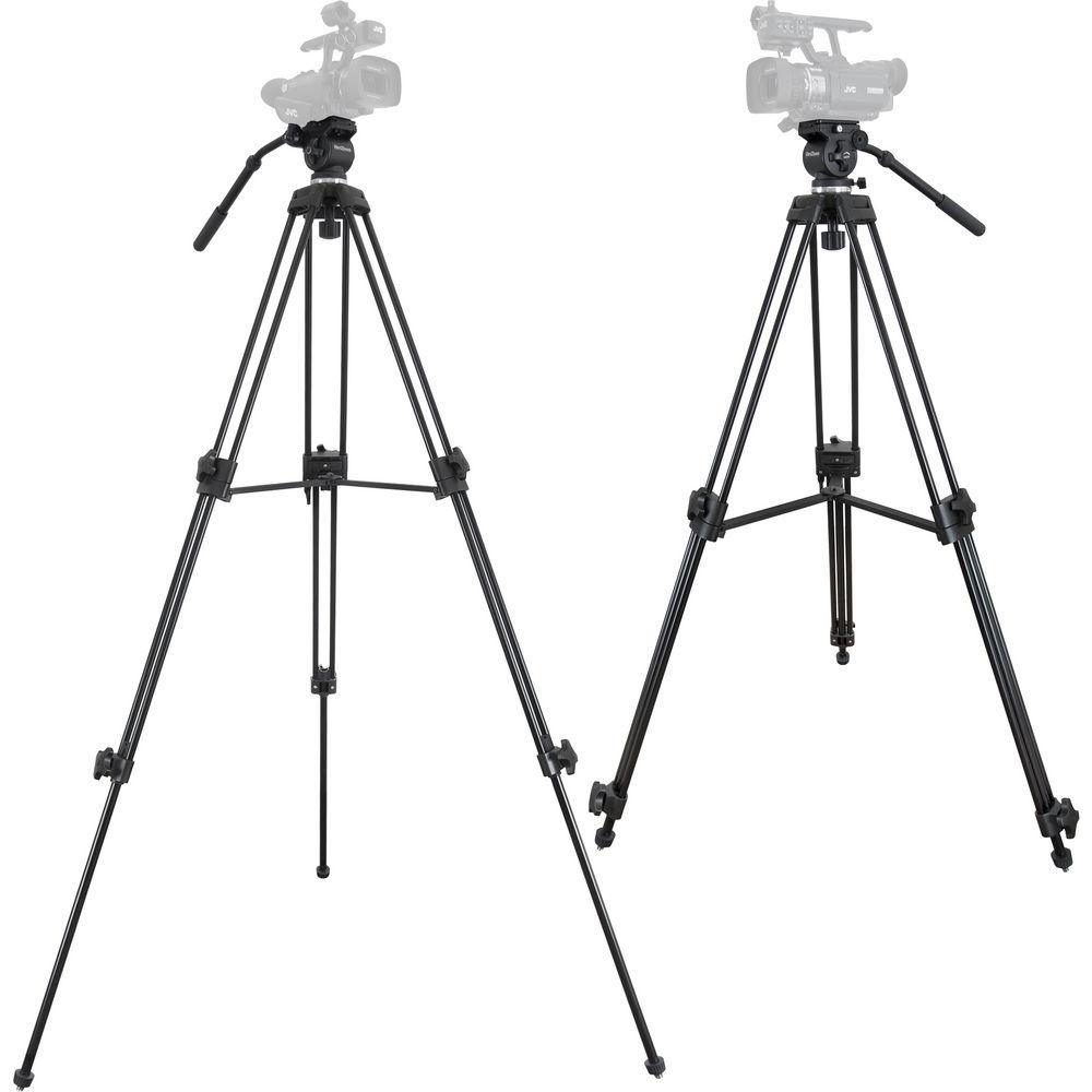 VariZoom VZ-TK75A-ROCK Video Tripod System & VZ-Rock LANC Control Kit