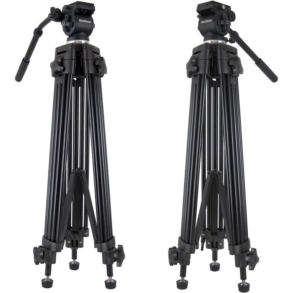 VariZoom VZ-TK75A-ROCK Video Tripod System & VZ-Rock LANC Control Kit
