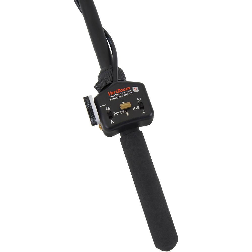 VariZoom VZ-TK75A Video Tripod System & VZ-STEALTH-PZFI Lens Controller Kit