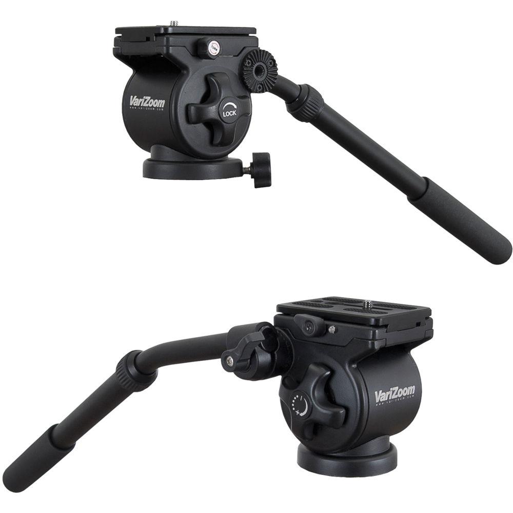 VariZoom VZ-TK75A Video Tripod System & VZ-STEALTH-PZFI Lens Controller Kit