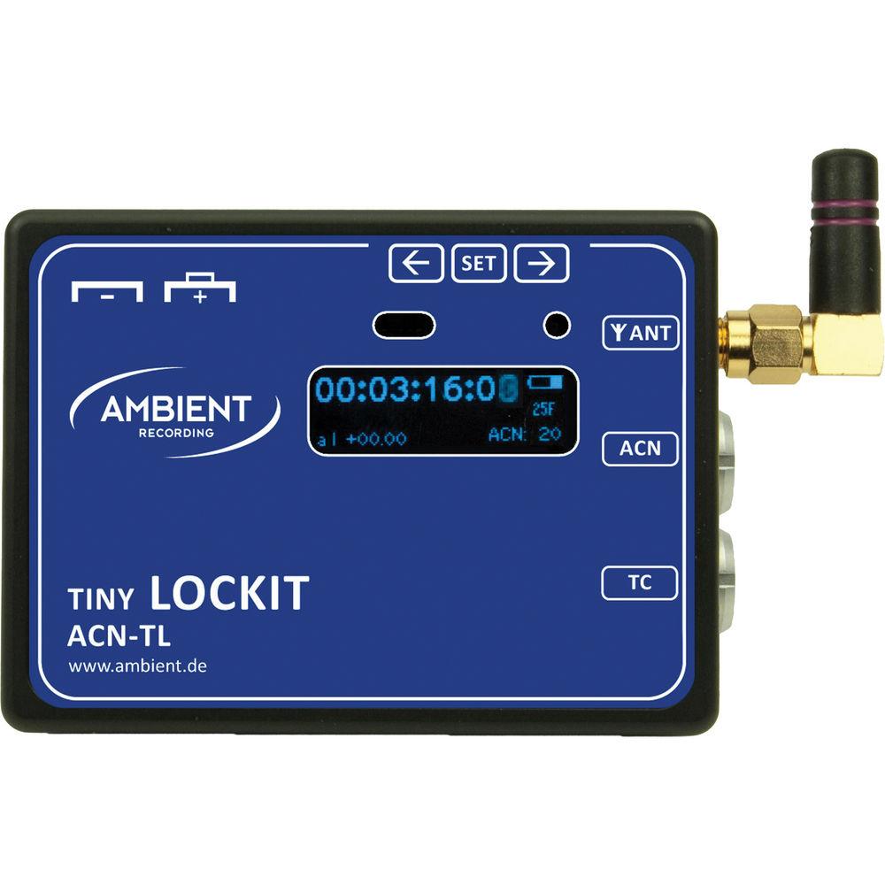 Ambient Recording ACN-TL Tiny Lockit Timecode Generator & Transceiver