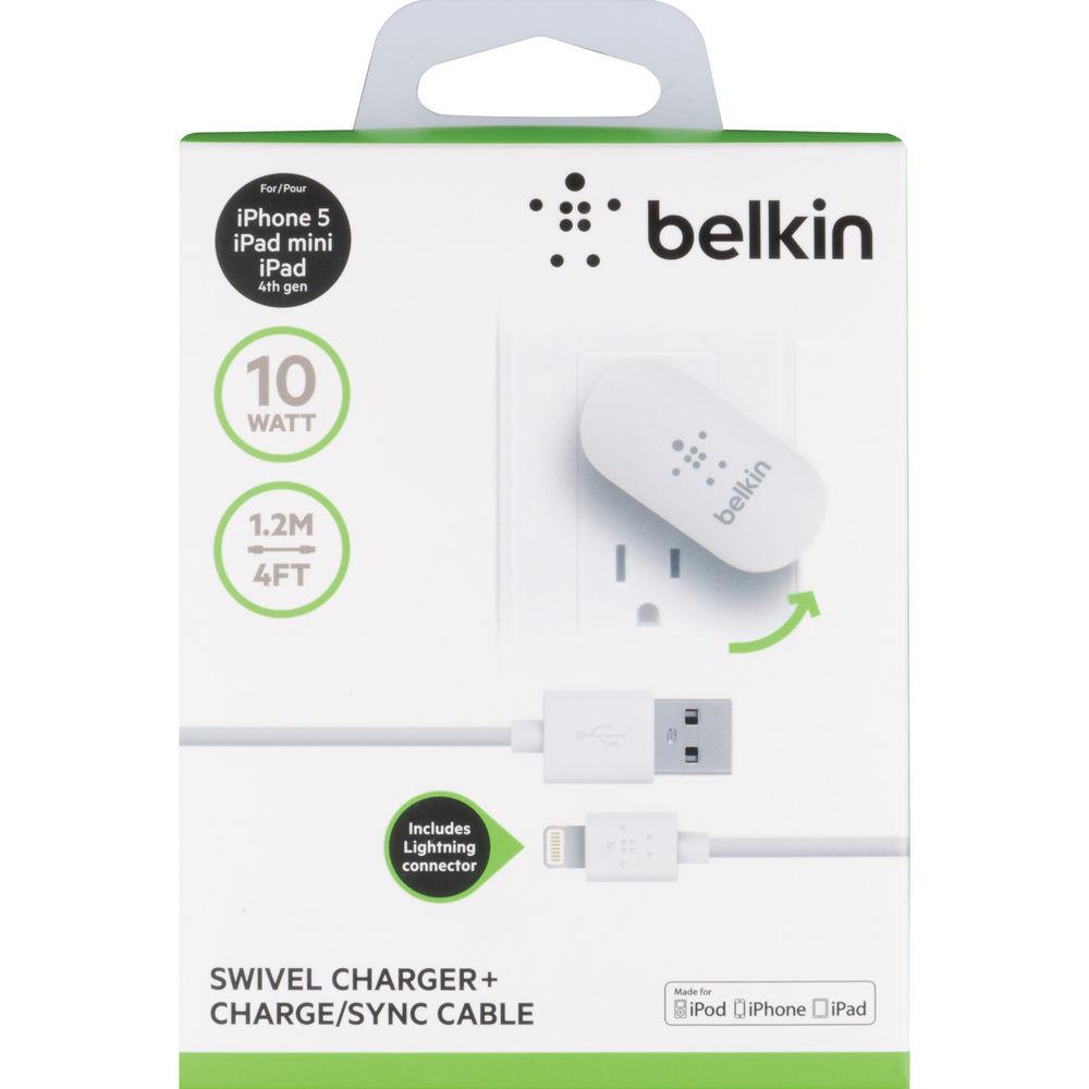 Belkin Swivel Charger Lightning ChargeSync Cable