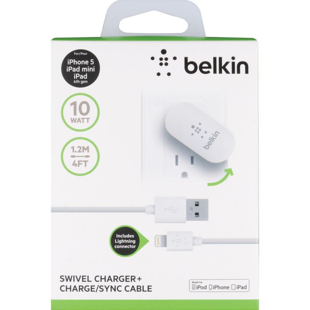 Belkin Swivel Charger Lightning ChargeSync Cable