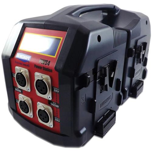 BLUESHAPE 4 V-Mount Battery Power Station