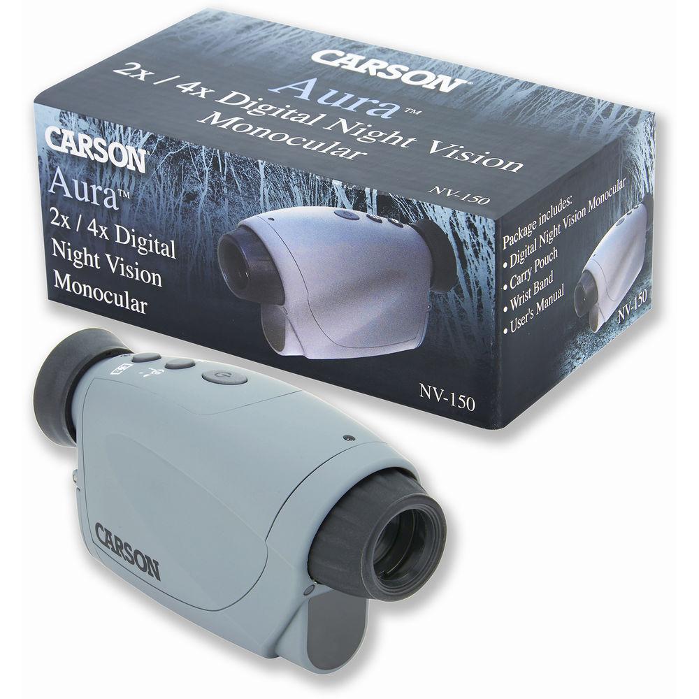 Carson Aura 2x 4x Digital Night Vision Monocular