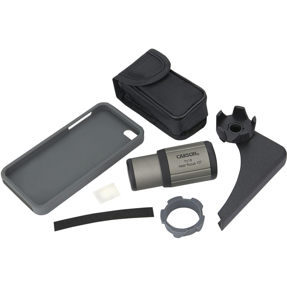 Carson HookUpz iPhone 5 5s SE Adapter with Monocular