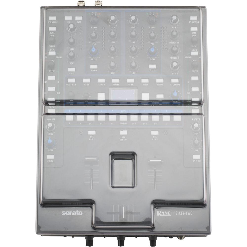 Decksaver Smoked Clear Cover for Rane Sixty-Two Mixer