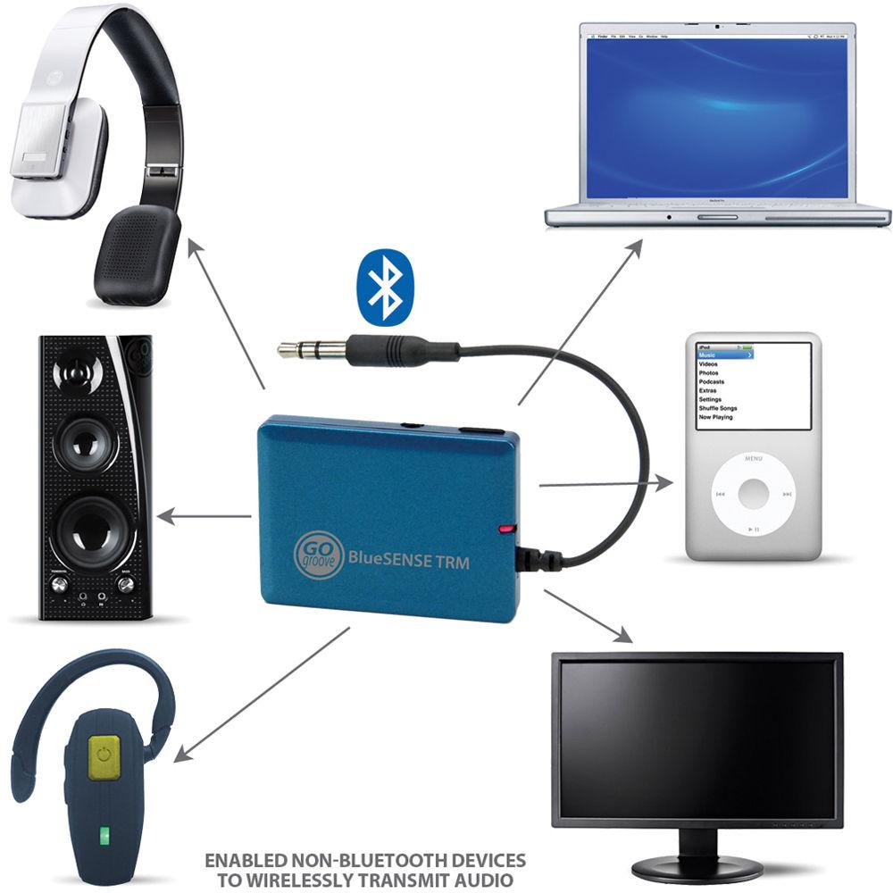 GOgroove BlueSENSE TRM Bluetooth Audio Transmitter