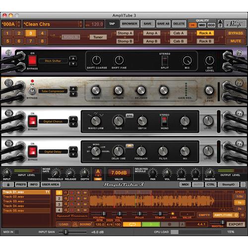 IK Multimedia AmpliTube Metal Software Plug-In Bundle