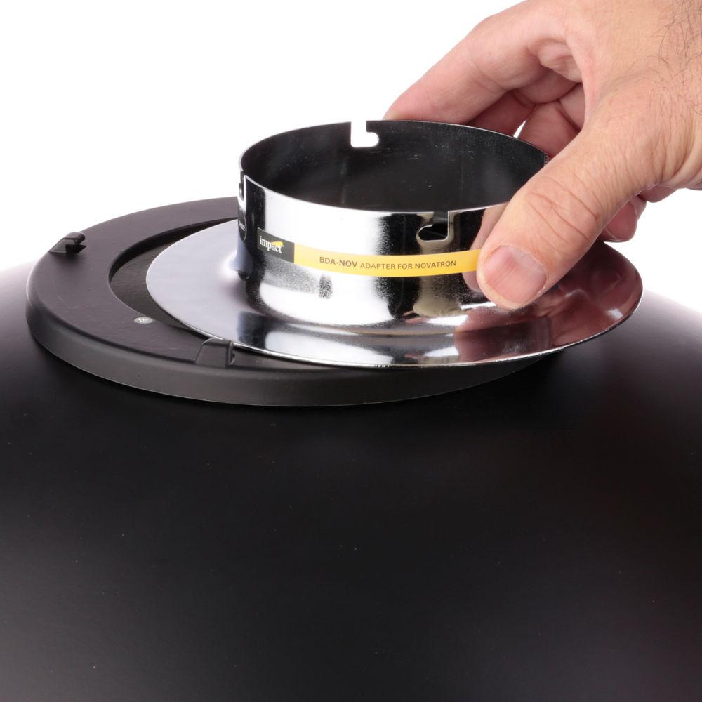 Impact Beauty Dish Adapter for Novatron Flash Heads