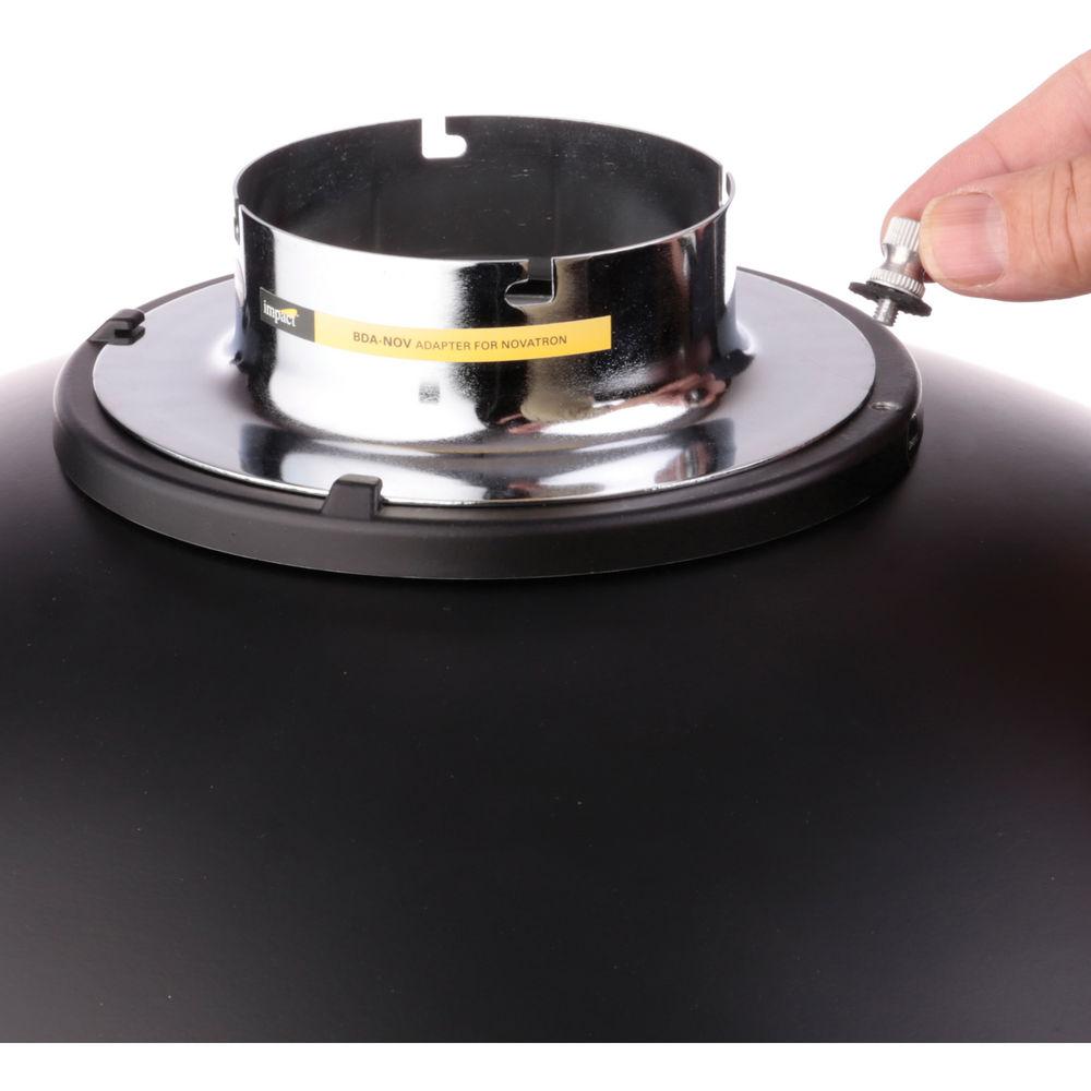 Impact Beauty Dish Adapter for Novatron Flash Heads