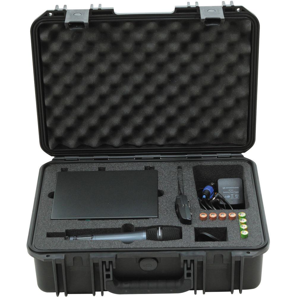 SKB iSeries Waterproof Sennheiser EW Wireless Microphone Case