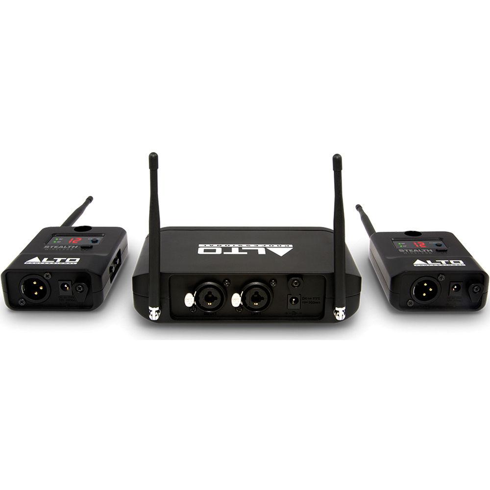 Alto Professional Stealth Wireless Stereo System for Active Loudspeakers