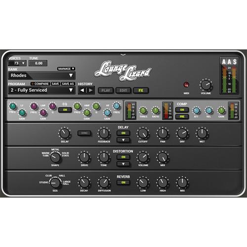 Applied Acoustics Systems Lounge Lizard EP-4 Electric Piano Synthesizer Plug-In